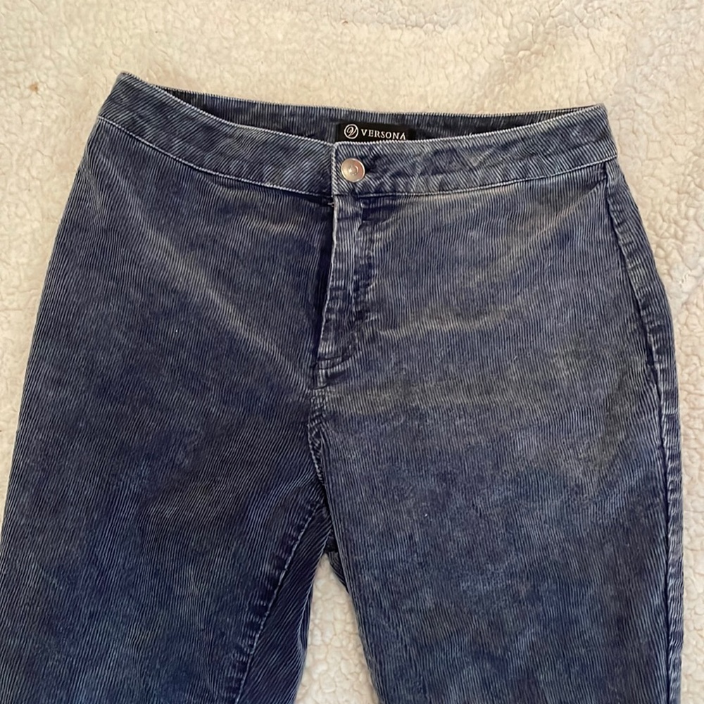 Velvet blue flares